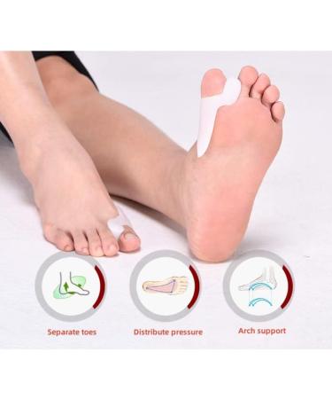 Bunion Cushion Protector 14-Pack - Bunion Corrector Pads with Separator for Big Toe - Gel Toe Shield for Foot Pain Relief - Reusable Gel Toe Protectors - Buy Online on GoSupps.com