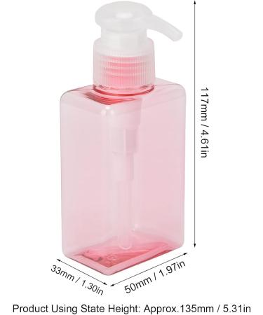 Gigicial Refillable pump bottle lotion dispenser Empty Refillable Containers with Adjustable Nozzle for Hair for shampoo body wash travel container - Buy Online on GoSupps.com