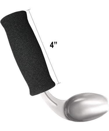 Soft Foam Built-Up Handle Offset Spoon Right - Buy Online on GoSupps.com