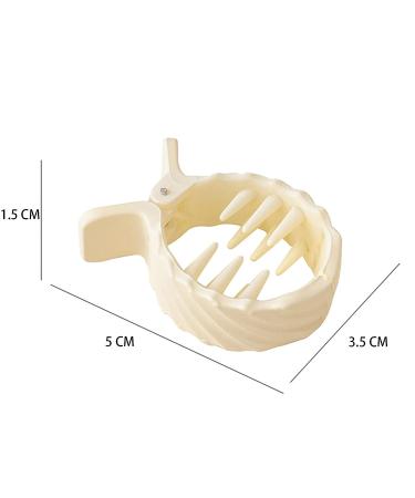 Premium Twill High Ponytail Gripper Hair Clips for Women - 4 Pcs Set | Hairpin Shark Clips for Thick Long Hair | Hair Accessories - Buy Online on GoSupps.com