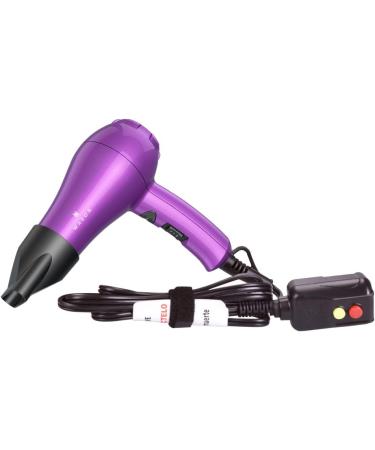 Mini Lightweight Hair Dryer for Pour Painting & RV - 1000W Ionic Dryer with Concentrator - Cool Shot Button - Red - Buy Online on GoSupps.com