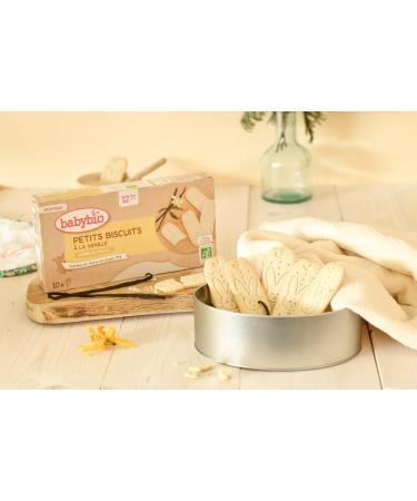 Babybio Petits Biscuits la vanille 160gr (Lot de 3) Vanille 160 g (Pack of 3) - Buy Online on GoSupps.com