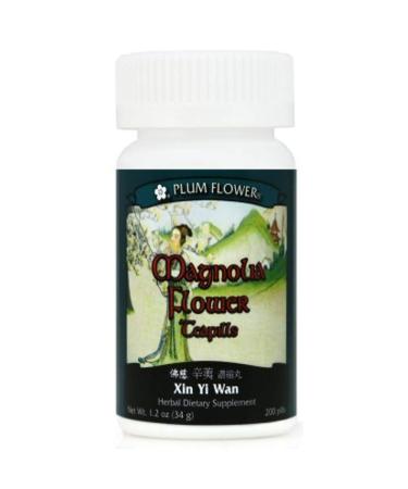 Plum Flower Magnolia Flower Teapills (Xin Yi Wan) - 200 Pills Brand