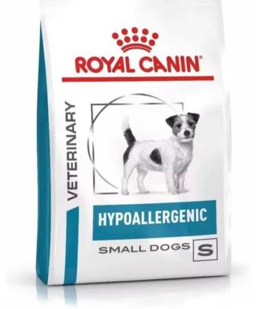 Royal Canin Veterinary Hypoallergenic Small Dogs |3.5 kg |Diet all-in feed for adult little dogs |To reduce nutrient intolerance symptoms 3.5 kg (1 Pack)