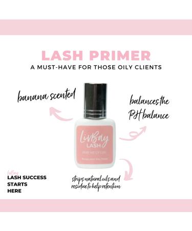LivBay Lash PRIMER Banana Scent Eyelash Primer - 10ml - Buy Online on GoSupps.com