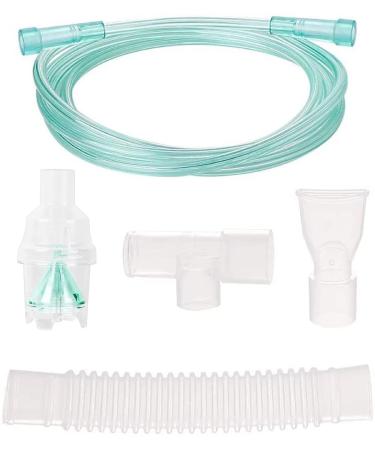 Green Accessories Kit with Tubing and Mouthpiece for Kids and Adults, Suit for Home & Travel Use