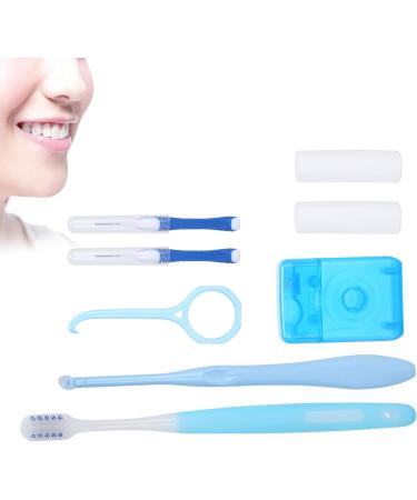 Orthodontic Care Set - Braces Cleaning Brush Interdental Brush Wax Tools & Dental Floss Retractor for Optimal Oral Hygiene - Buy Online on GoSupps.com