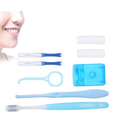Portable Oral Care Kit for Braces Interdental Brush & Orthodontic Wax Tools for Effective Cleaning - Buy Online on GoSupps.com