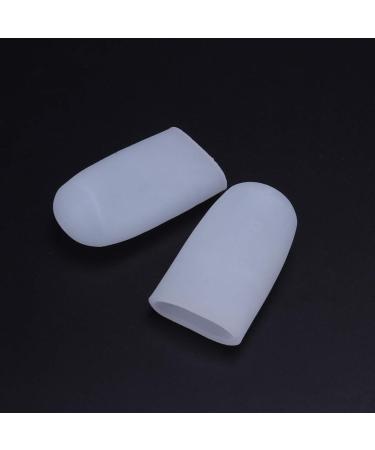 COHEALI Toe Corn Sleeve - 5 Pairs Silicone Gel Toe Covers for Corns, Blisters, and Toe Separation - Buy Online on GoSupps.com