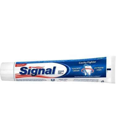 2 Box Signal Anti Caries Toothpaste - Cavity Fighter with Active Micro Calcium & Pro Fluoride Complex for Ultimate Protection (4.23 oz each) - Best for Long Term Fortification - Buy Online on GoSupps.com