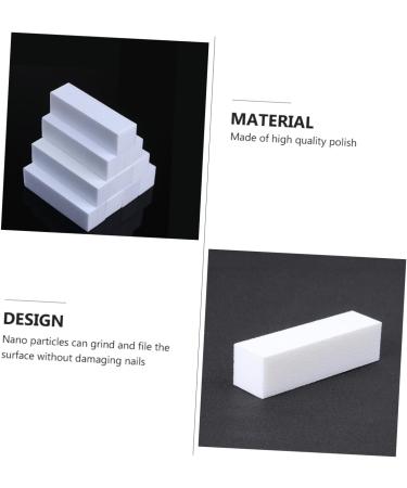 minkissy Toenail File Nail File Kit Nail Sanding Buffer Nail Sanding Block Nail Files Board Nail Files and Buffers Buffing Block Double Sided Nail Files Manicure Tools Pedicure White Baby - Buy Online on GoSupps.com