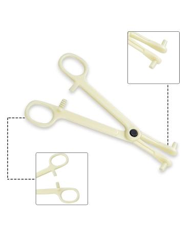 100 Pcs Stainless Steel Body Piercing Needles Mix Size Kit with Pennington Forceps - Ear Nose Piercing Jewelry Set - Buy Online on GoSupps.com