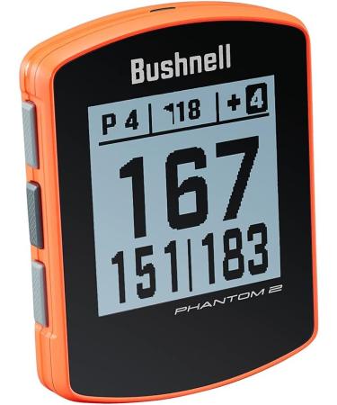 Bushnell Phantom 2 (Neon Orange) GPS Golf Handheld Power Bundle - 2021 Model | PlayBetter Portable Charger | Distance Rangefinder Device | Built-in Magnetic Mount | 38,000+ Courses | Accurate Distances - Buy Online on GoSupps.com