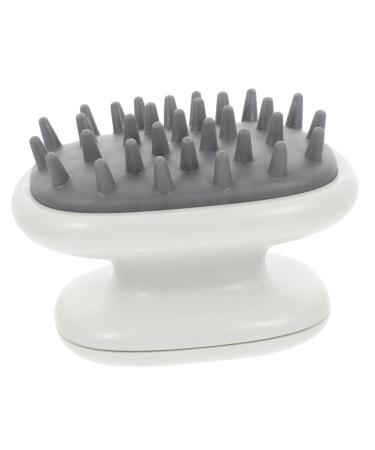 WOONEKY Handheld Scalp Brush For Peeling Care Adjustable Shampoo Brush For Daily Use Stimulates Hair Growth Improves Blood Circulation