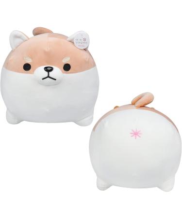 Auspicious Beginning Shiba Inu Plush Toy 11.8 inch Brown - Soft Stuffed Animal Pillow Cushion Doll - Buy Online on GoSupps.com