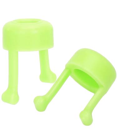Portable Eye Drop Bottle Holder - 2 Piece Applicator Tool for Hand Tremors (Green) | Practical Eye Drops Assistant - Buy Online on GoSupps.com