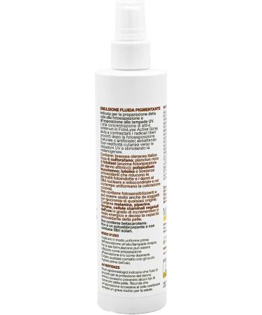 MOLECO LABORATOIRES Srls FotoLyse Active Spray pigment fluid for preparing the skin for tanning Made in Italy - Buy Online on GoSupps.com