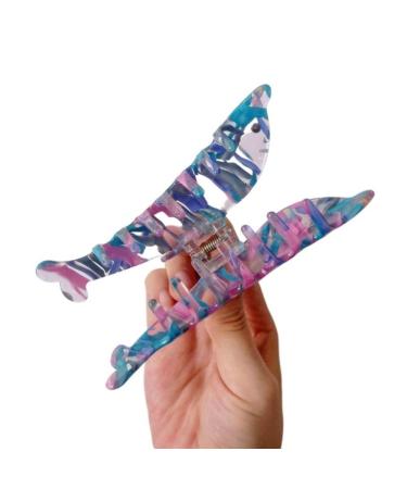 Dolphin & Shark Hair Claw Clips Set - Acetic Acid Hair Accessories for Girls & Women - Buy Online on GoSupps.com
