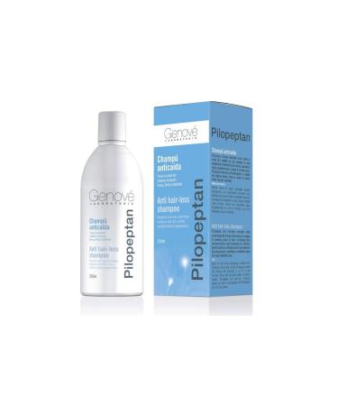 Genov Pilopeptan Shampoo 250ml - Strengthens and Brightens Weak Hair - Stop Hair Loss - Hair Regrowth Treatment - Keep Your Hair Strong And Healthy - Stimulates Microcirculation Favouring Hair Growth