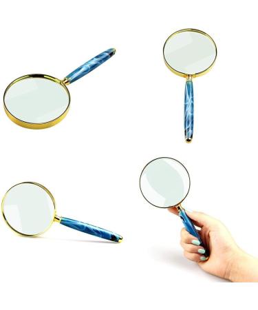 Handheld HD 5X Magnifier - Reading and Reading Reading Appreciation Phnom Blueprint Gift Magnifier Made in China - Buy Online on GoSupps.com