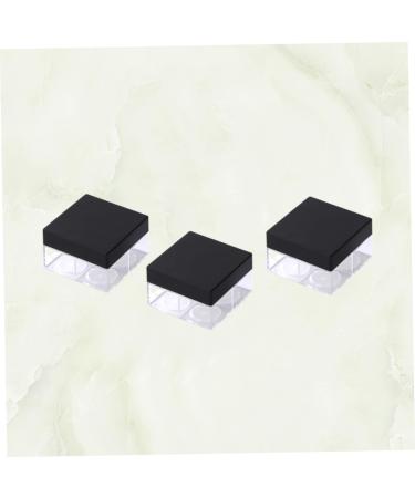 Beavorty 9 pcs Travelling Empty Bottle Grids Puff Loose Subage Without Portable Cosmetic Case Powder Square Size 2x3pcs As Shownx3pcs - Buy Online on GoSupps.com