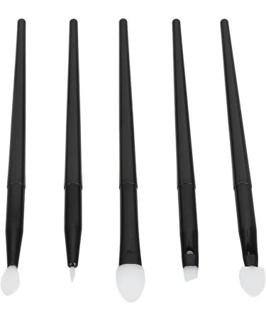 Makeup Brush Set Even Application 5 Piece Multipurpose Silicone Lip Brush Easy Cleaning for Daily Office and Travel Use - Buy Online on GoSupps.com