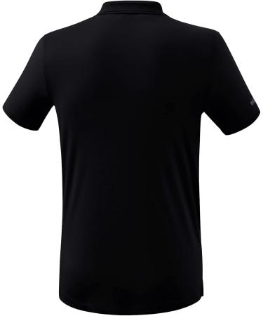 Erima Men's Functioning Polo XL Black - Premium Comfort & Performance for All Activities | Shop Internationally - Buy Online on GoSupps.com