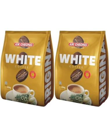 Aik Cheong White Coffee 3 in 1 (12 sachets x 38g) 456g Packs of 2 by Food Sanctuary - Buy Online on GoSupps.com
