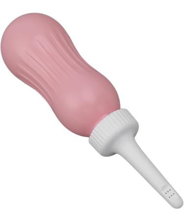 Enema Bulb 500ml - Portable Ergonomic Bidet Jet Sprayer for Travel - Handheld Peach - Buy Online on GoSupps.com