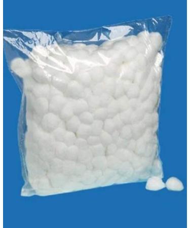 Dynarex Cotton Ball Large, Non-Sterile, 1,000 Count (Pack of 2