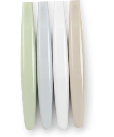 BUIFULSIC 4-Piece Children's Wooden Toothbrush Set - Eco-Friendly Soft Bristles for Gentle Cleaning (Khaki) - Buy Online on GoSupps.com