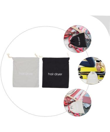 Healeved 2pcs Hair Dryer Storage Bag Hair Dryer Carrying Bags Travel Hair Dryer Bag Drawstring Bags Hair Blower Bag Outdoor Hair Dryer Bags Anti-scratch Bags Hair Dryer Receive Bag - Buy Online on GoSupps.com