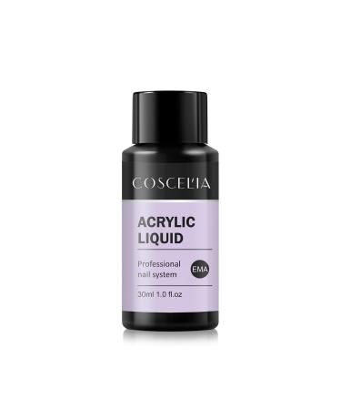 COSCELIA Slip Solution 30ML Nail Liquid Acrylic Builder Nail Gel Extension Tool Poly Building Gel Liquid 30ml-A