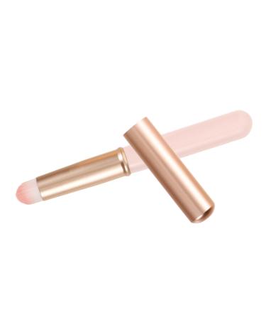 Lip Blending Brush Makeup Brush Lip Gloss Women Makeup Tools Smudge Brush Lipstick Brush Lip Applicator Lip Brush for Lipstick Foundation Brush Lip Makeup Dedicated Fiber Wool Pink