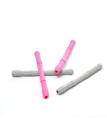 Soothing Silicone Baby Teething Tubes for Babies 0-12 Months - Safe, Non-Toxic and BPA-Free Teething Toys for Girls - Dishwasher Safe - Buy Online on GoSupps.com