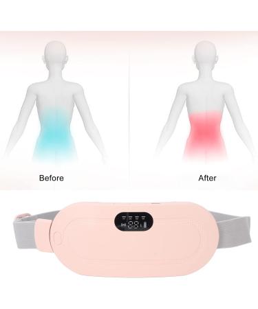 Menstruation Heating Pillows - Portable Hot Compress for Lower Back Pain Relief | Vibrating Heating Pads for Menstrual Cramps - Buy Online on GoSupps.com