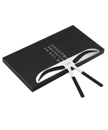 European Style Eyebrow Shaping Stencil Kit | Reusable Stainless Steel Template for Salon and Home Use - Buy Online on GoSupps.com