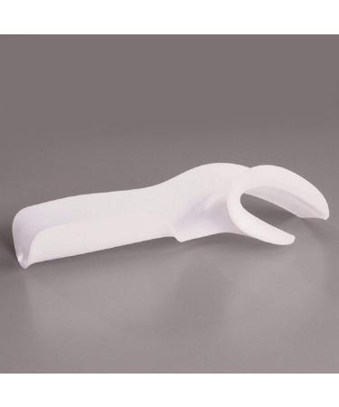 Rolyan Aquaplast Functional Position Splint Right Small White Solid Pre-Formed Custom Supportive Positioning Splint Reheat Remold Reshape Use After Stroke Disabled Injury