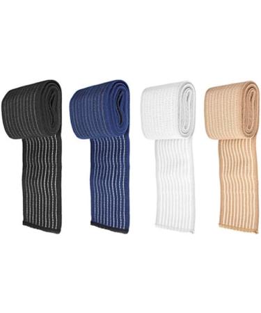 Breathable Elastic Sports Support Brace Band - 40cm Black for Exercise, Martial Arts, Tennis, Weight Lifting - Buy Online on GoSupps.com