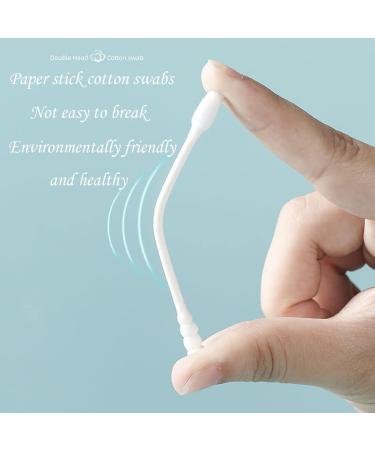 800pc Pointed & Spiral Head Cotton Swabs for Makeup Cleaning - 4x200 Pcs Packs - Buy Online on GoSupps.com