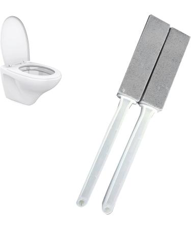 Pack of 2 Stone Toilet Cleaner Stone Toilet Cleaner Pumice Stone Toilet Cleaner Brush with Long Handle for Bathroom and Kitchen - Buy Online on GoSupps.com