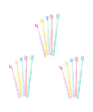 Minkissy 45 piece of toothbrush soft bristle large pack camping foldable toothbrush adults toothbrush fur toothbrush travel accessories daily toothbrush household rod men and women