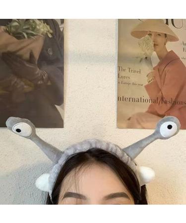 Nawjue 2 Pieces Makeup Spa Headband Set - Coral Fleece Animal Headbands for Women - Perfect for Washing Face and Shower - Black+Blue - Buy Online on GoSupps.com