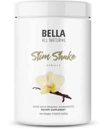 Bella All Natural Slim Shake Whey Protein Powder - 500 Grams (Vanilla) Vanilla 1.1 Pound (Pack of 1) - Buy Online on GoSupps.com
