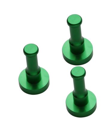 Zerodeko 3pcs Punch Tool Over Door Towel Bar Heavy Duty Wall Hook Wall Mount Hooks Hook up Organizer Storage Mx3pcs Greenx3pcs