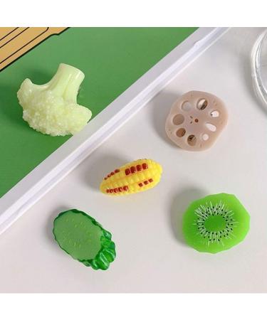 Hair Clips for Styling Salon Simulation Pattern Fun Broccoli corn cucumber slices kiwifruit slices lotus root slices roasted meat skewers melon seeds ribs fried eggs red dates Hair Barrettes Cartoon Hairpins Hair Accessories - Buy Online on GoSupps.com
