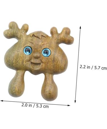 TOVINANNA Massagestab Foot Massage Device | Improve Circulation & Relaxation | Unique Sandalwood Acupuncture Comb - Buy Online on GoSupps.com