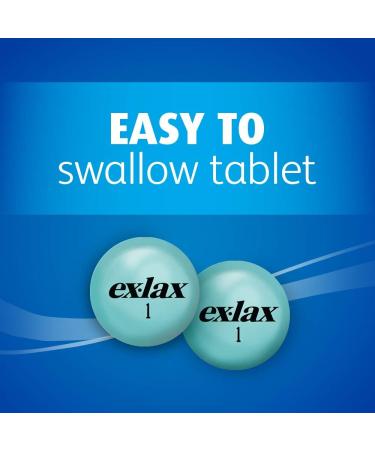 Ex-Lax Maximum Strength Relief Formula Pills - 48 Count Pack - Fast Constipation Relief - Buy Online on GoSupps.com