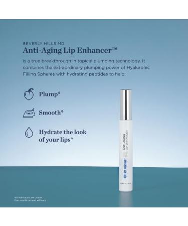 Anti Aging Lip Enhancer - Plumping Formula for Fuller Hydrated Lips with Collagen Hyaluronic Acid & Peptides - No Sting/Burn - Shop Now - Buy Online on GoSupps.com