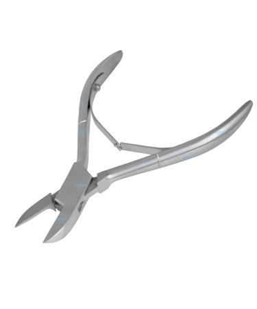 YNR Toenail Clippers Podiatry Tool German Forged 5.5 inch Cantilever Nail Nippers to Cut Thick Toe Nails - Hospital Grade - 14cm
